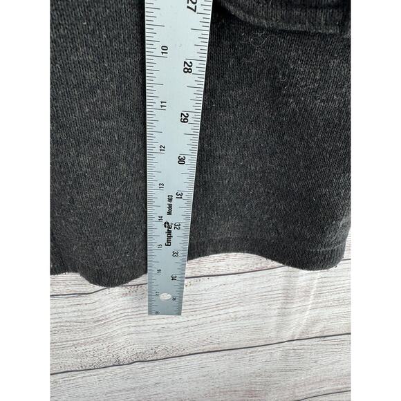 Patagonia Better Sweater Coat Womens Small Dark Gray Fleece Thigh Length - Picture 12 of 12